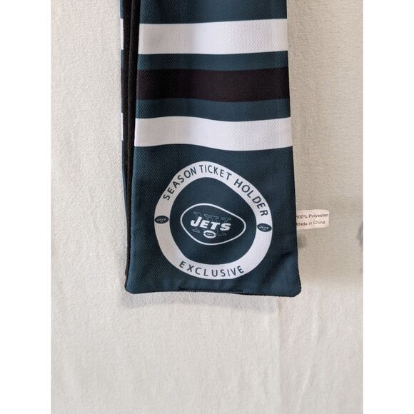 New York NY Jets Scarf Season Ticket Holder Bundle of 2 - Picture 2 of 9
